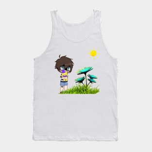 New kids fashion illustration style Tank Top